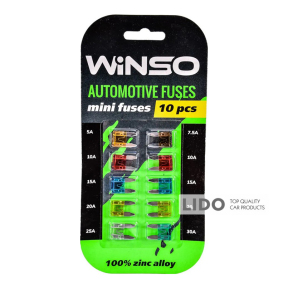 Набор предохранителей Winso Mini Low Profile низкопрофильный, 10шт