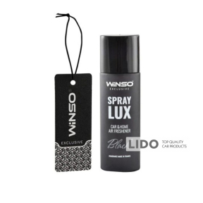 Ароматизатор в інд. упаковці WINSO Spray Lux Exclusive plus CARD - Black		