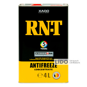Антифриз Xado Antifreeze RN-T желтый концентрат 4л