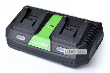 Двойное зарядное устройство для Apro FC20 Dual 20В 3А