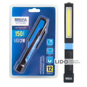 Фонарь инспекционный Brevia LED Pen Light 2W LED, 150lm, IP20, IK05, 3xAAA 11390