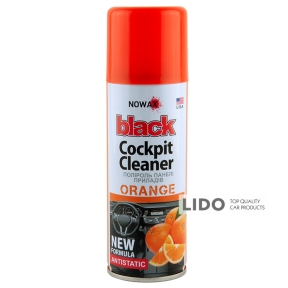 Полироль для панели приборов Nowax Cockpit Cleaner Spray Апельсин, 200мл