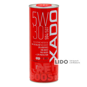 Моторное масло Xado Atomic Oil Red Boost 5W-30 1л