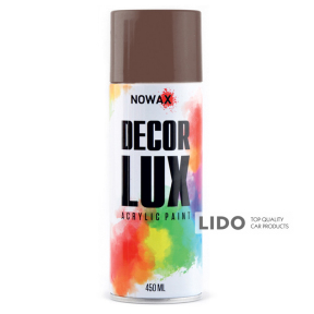 Фарба акрилова Nowax Spray Світло коричневий 450мл