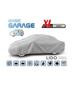 Чехол-тент для автомобиля Basic Garage XL sedan (472-500см)