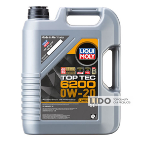 Моторне масло Liqui Moly Top Tec 6200 0W-20 5л