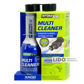 Очисник паливної системи двигуна Atomex Xado Multi Cleaner (бензин) 250мл