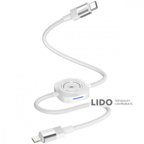 Кабель Proove Multi Charging Type-C to Lightning 27W белый