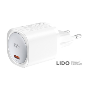 Мережевий зарядний пристрій XO CE20 PD30W/PPS33W 1USB-C білий