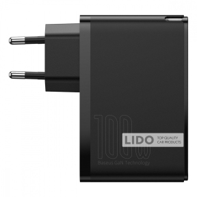 Сетевое зарядное устройство для Baseus GaN2 Pro Quick Charger 100W (2Type-C + 2USB) черный