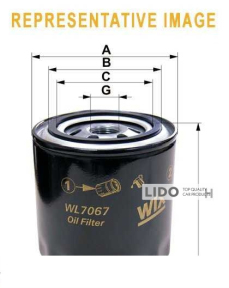 Фильтр топливный Wix 8100 (904)