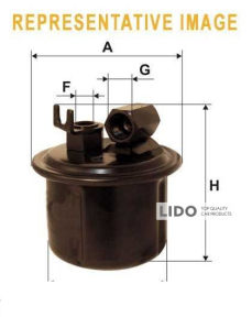 Фильтр топливный Wix 8074 (873)