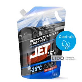 Омивач скла Xado JET 100 Ultra -25°С зимовий Cool Rain концентрат 2л