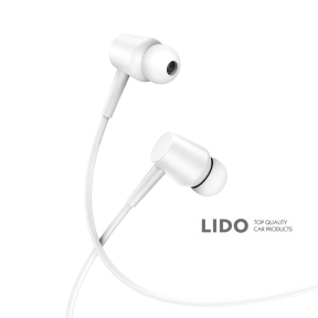 Навушники дротові XO EP57 Crown In-Ear білі