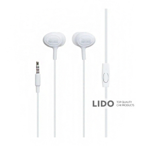 Навушники дротові XO S6 Candy білі