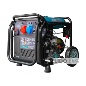 Генератор Konner & Sohnen KS 8100iEG 1/3 інверторний гпзобензиновий 8,5кВт (ном.8кВт)