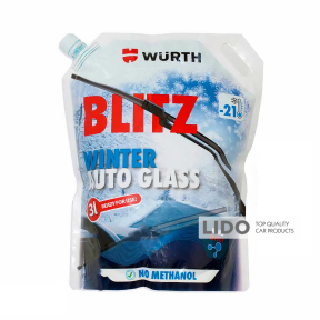 Омыватель стекла Wurth -21°С Blitz-Winter готовый зимний 3л