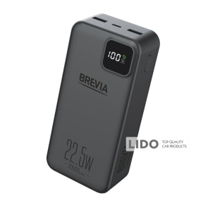 Повербанк (Power Bank) Brevia 30000mAh 22,5W Li-Pol, LCD