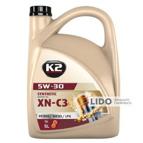 Олива моторна K2 Synthetic SN XN-C3 5W-30 5л