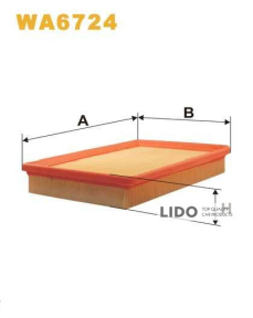 Фильтр воздушный Wix 6724 (108/2)