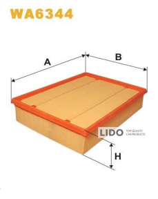 Фильтр воздушный Wix 6344 (157/2)