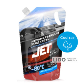 Омивач скла Xado JET 100 Ultra -80°С зимовий Cool Rain концентрат 1л