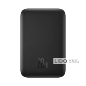 Повербанк (Power Bank) Baseus Magnetic Mini Air Wireless Fast Charge Power Bank 6000mAh 20W черный