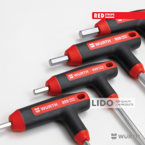 Набор отверток Wurth Red Stripe с Т-образной рукояткой 7шт