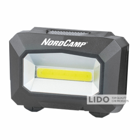 Ліхтар налобний Nord Camp 100Lm, 3W COB, 3xAAA, білий/червоний