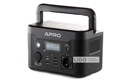 Зарядна станція Apro PS-500 220В 500Вт 515Вт/год з бездротовою зарядкою