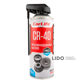 Змазка багатофункціональна CarLife CR-40 Multifunctional Lubricant Professional, 450мл