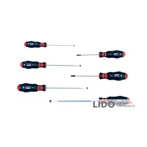 Набор отверток Wurth Zebra круглый стержень шлиц и PH 6шт