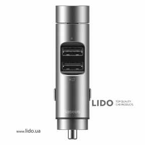 FM трансмиттер модулятор Baseus Energy Column Car Wireless MP3 BS-01 Bluetooth 5.0 c 2xUSB CCNLZ-0S (1135486752)