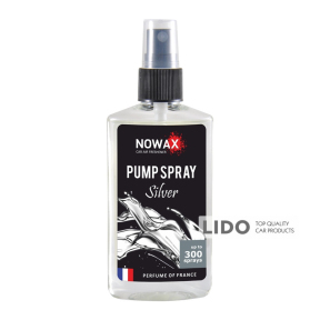 Ароматизатор Nowax Pump Spray Silver, 75ml
