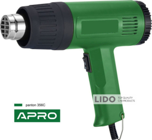Фен строительный Apro HG-2000