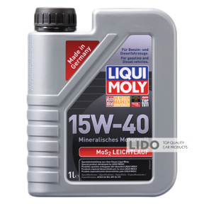 Моторне масло Liqui Moly MoS2 Leichtlauf SAE 15W-40 1л