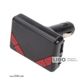 Автомобильный FM модулятор трансмиттер S26A Black (av115-hbr)