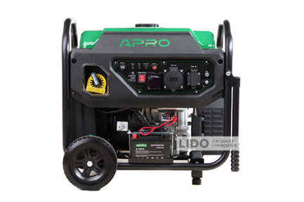 Генератор Apro інверторний бензиновий 4-х тактний IG-76E 7.6/8.0кВт електрозапуск