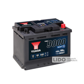 Акумулятор Yuasa AGM Plus Battery 60 Ah/12V [- +]