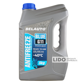 Антифриз синій BELAUTO ANTIFREEZEE G11 BLUE 5кг