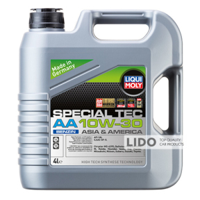 Моторне масло Liqui Moly Special Tec AA Benzin SAE 10W-30 4л