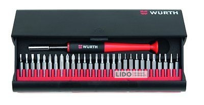 Набір біт Wurth з викруткою для точної механіки 29шт