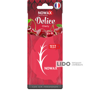 Ароматизатор повітря целюлозний Nowax серія Delice - Cherry