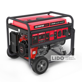 Генератор Alligator бензиновий 7,5кВт (ном 7,0кВт) Уцінка