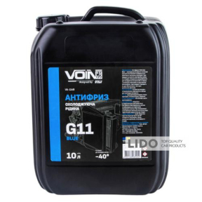 Антифриз Voin Blue G11 синий готовый 10л