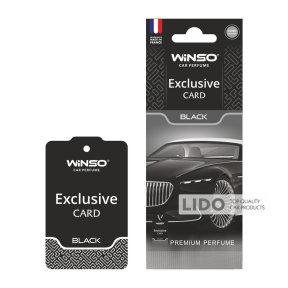 Ароматизатор Winso Card Exclusive Black