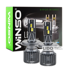 Автолампа Winso LED H4 12/24V 130Вт 11000Лм 6500K CSP3570 2шт