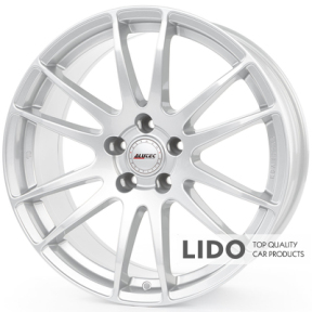Диск Alutec Monstr 7.5x18 5x100 ET40 DIA63.3 Black