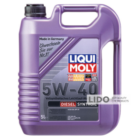 Моторне масло Liqui Moly Diesel Synthoil 5W-40 5л