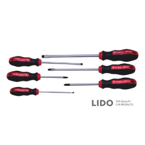 Набор отверток Wurth Red Stripe шлиц+РН, круглый стержень 6шт